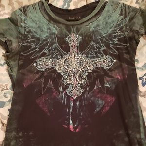 Angel's and diamonds tee shirt